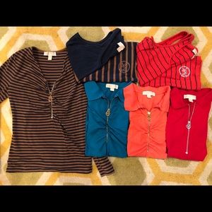 Michael Kors lot of 6 shirts blouses tanks